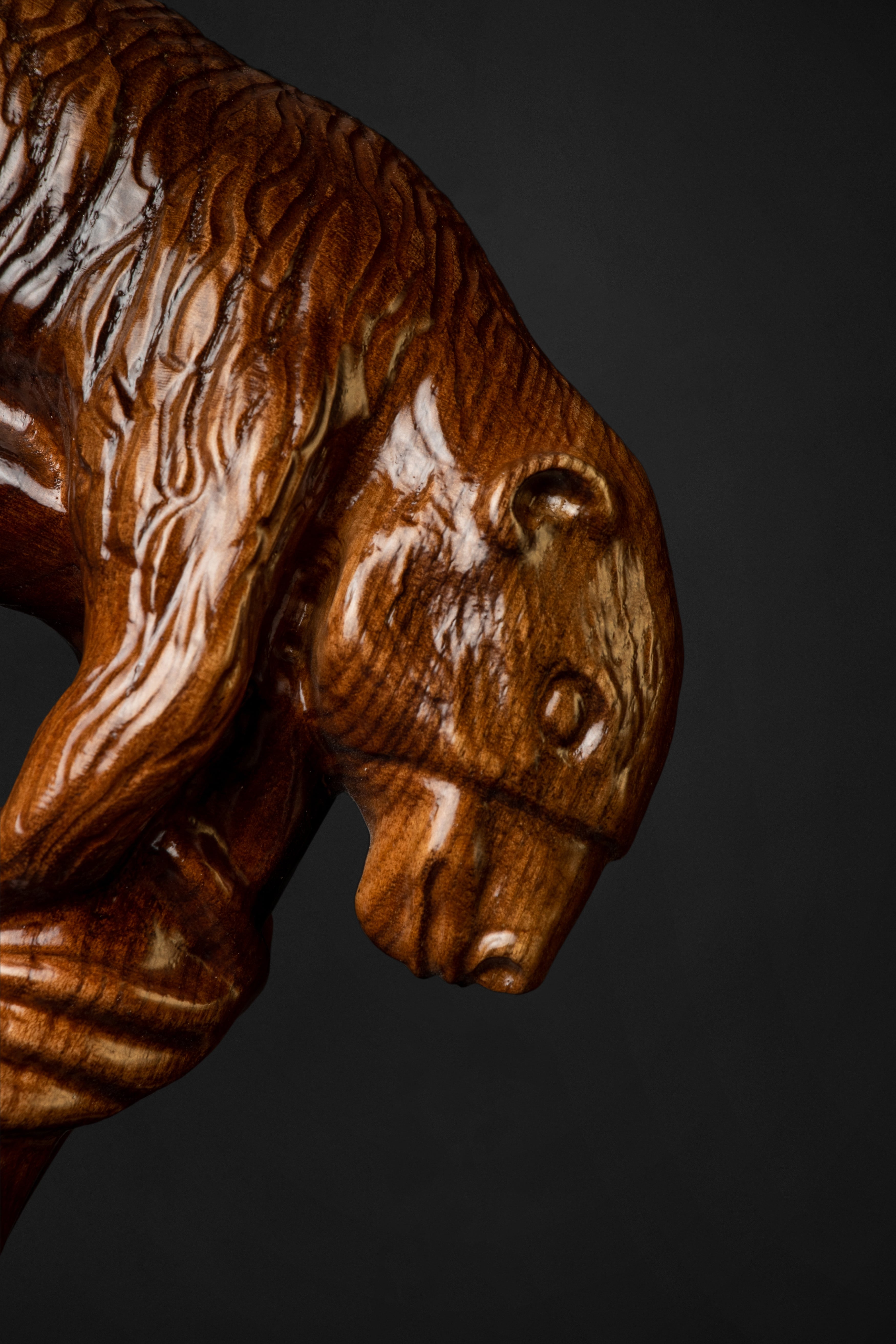 Ergonomic Handle Giant Sloth Walking Cane, Unusual Cane For Men