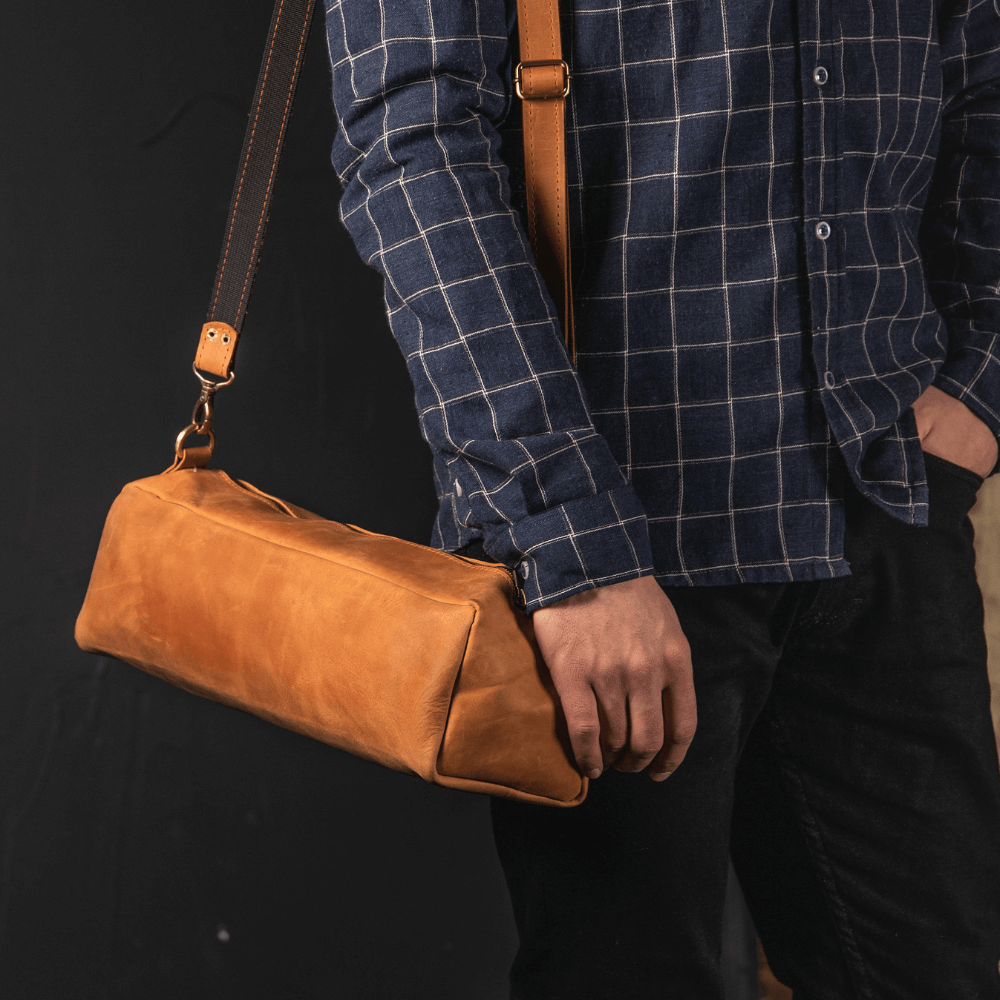 Travel Bag for Walking Stick Storage, Walking Cane Case Leather | ART ...